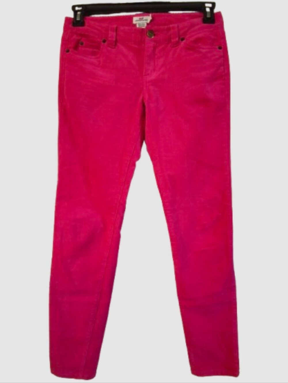 Vineyard Vines Women’s Hot Pink Skinny Corduroy Pants